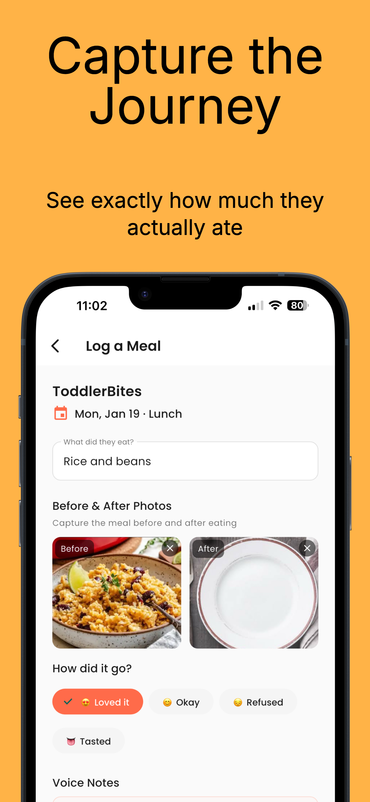ToddlerBites App - History